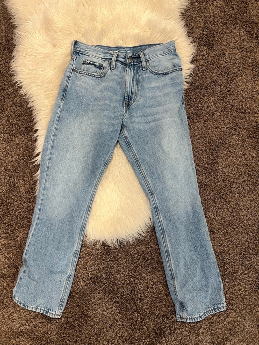 Old Navy Light Blue Straight Jeans